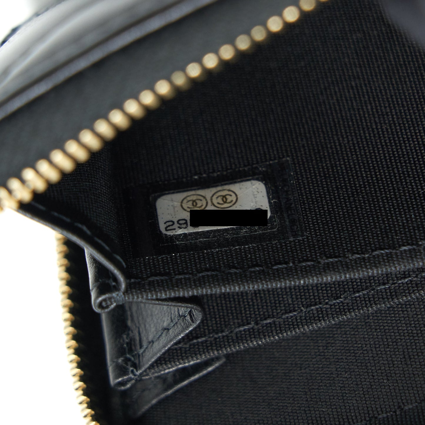 Chanel Zipped Coin Purse Bracelets in Shiny Lambskin