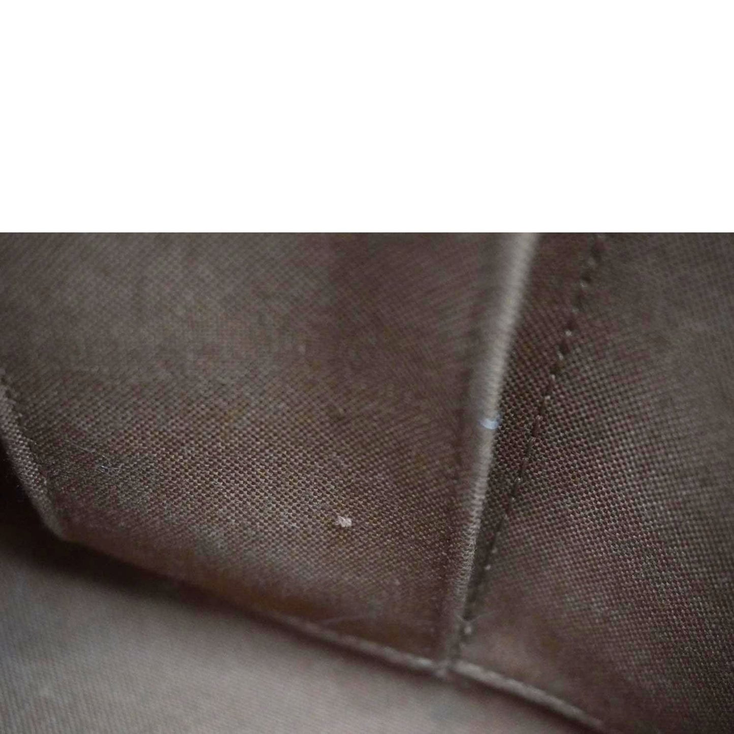 LOUIS VUITTON Tivoli PM Monogram Canvas Satchel Bag Brown
