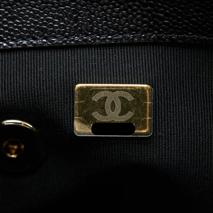 Chanel 23P Triple Pack Backpack Caviar Black L (Microchip)