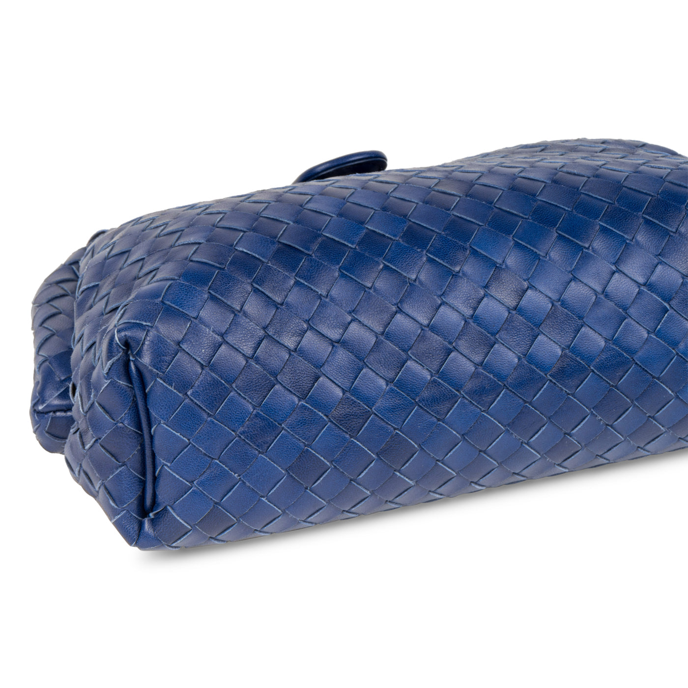 Bottega Veneta Blue Lauren Clutch