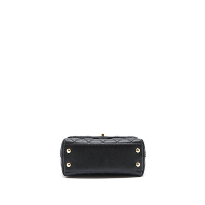 Chanel Mini Coco Handle 20cm Caviar Black L