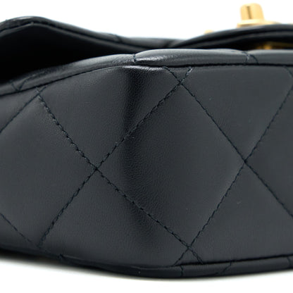 Chanel My Perfect Mini Flap Bag Black  (Microchip)