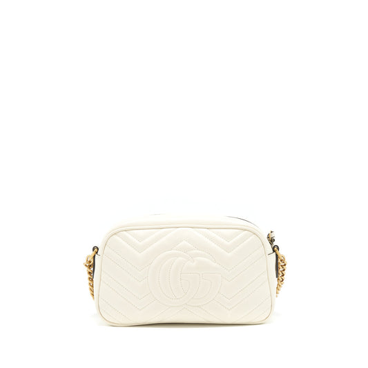 Gucci Marmont Camera Bag White