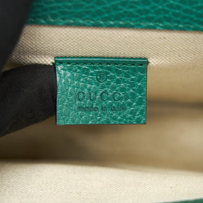 GUCCI DIONYSUS MINI LEATHER BAG GREEN