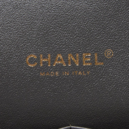 Chanel Maxi Classic Double Flap Bag Caviar Olive Green Brushed