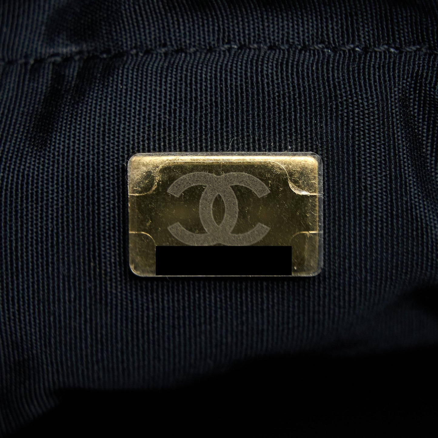 Chanel 22P Small Black Denim Bucket Bag  (Microchip)