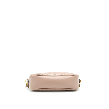 Gucci GG Marmont Small Matelasse Camera Bag Beige