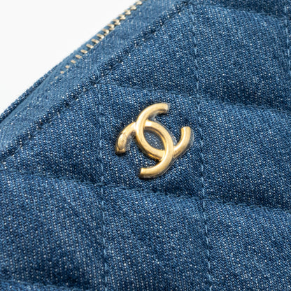 Chanel Pearl Crush Camera Bag Denim Blue