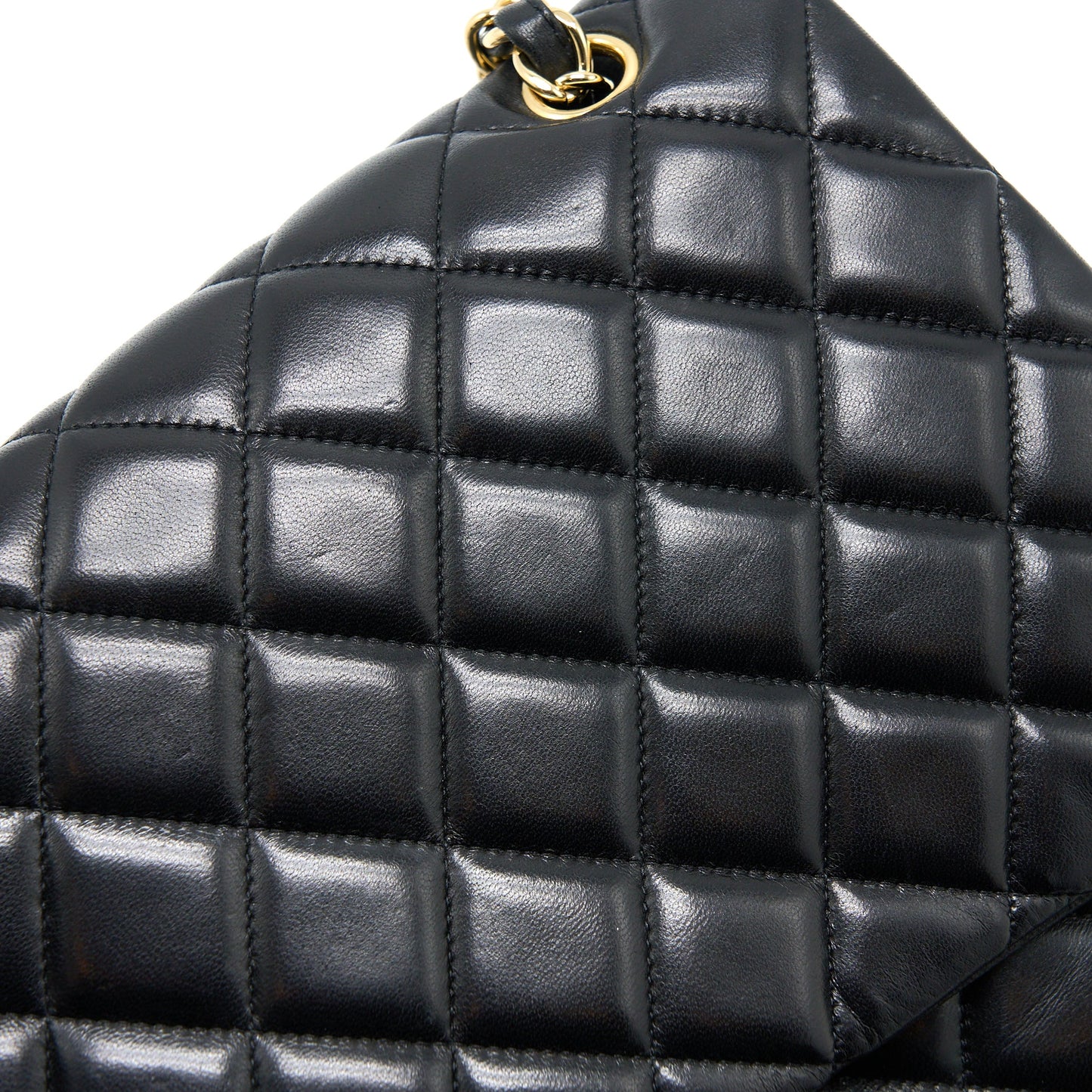 Chanel Maxi Single Flap Bag Lambskin Black