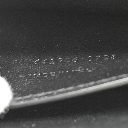 YVES SAINT LAURENT Monogram Sunset Medium Leather Shoulder Bag Black