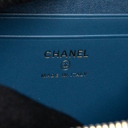 Chanel Pearl Crush Camera Bag Denim Blue