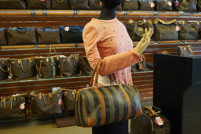 FENDI Bag - Fendi Brown Leather Satchel Handbag