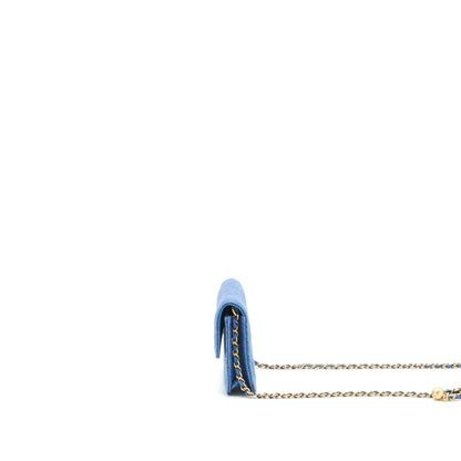 Chanel Pearl Crush Denim mini flap Belt bag