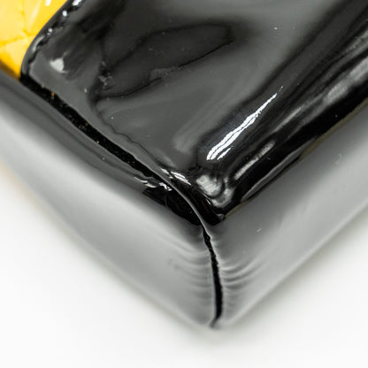 Chanel Mini 31 Bag Patent Black/Yellow L (Microchip)