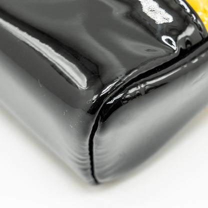 Chanel Mini 31 Bag Patent Black/Yellow L (Microchip)