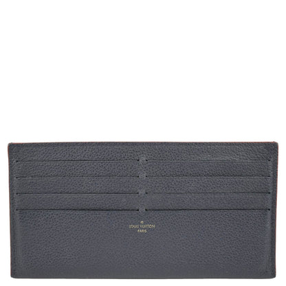 LOUIS VUITTON Felicie Monogram Empreinte Pochette Crossbody Bag Marine Rouge