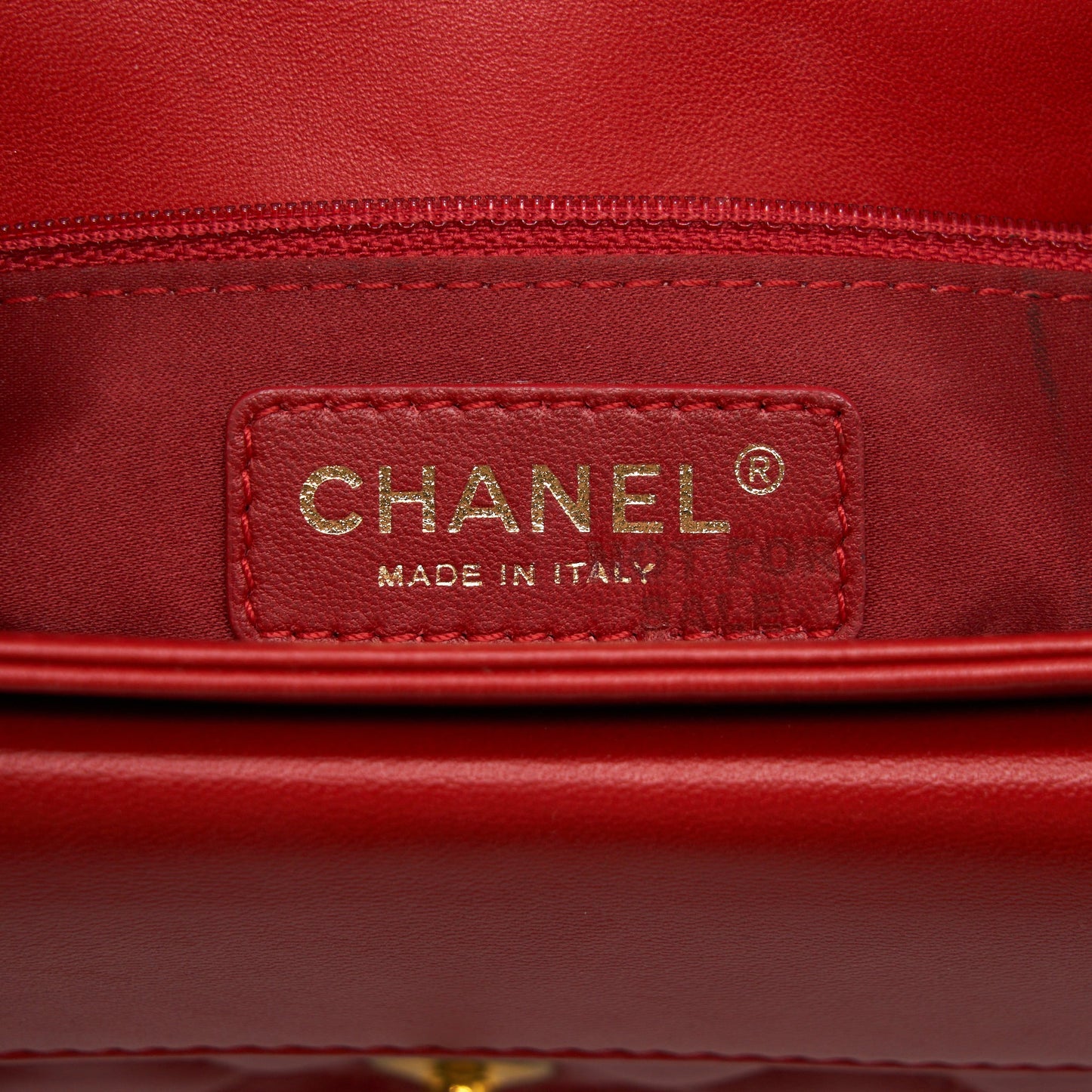 Chanel Now and For ever Cruise Seasonal Lambskin Red