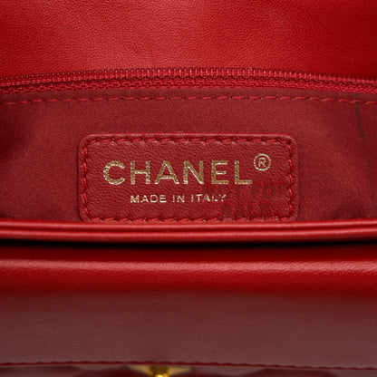 Chanel Now and For ever Cruise Seasonal Lambskin Red