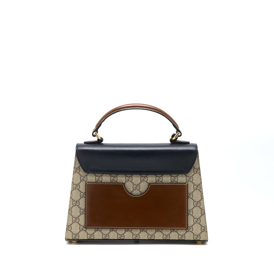 Gucci Padlock GG Supreme Top Handle Bag