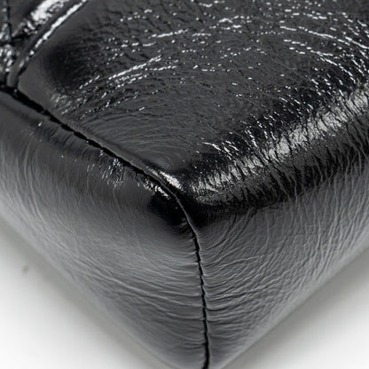 Chanel mini 31 bag shiny calfskin black L (microchip)