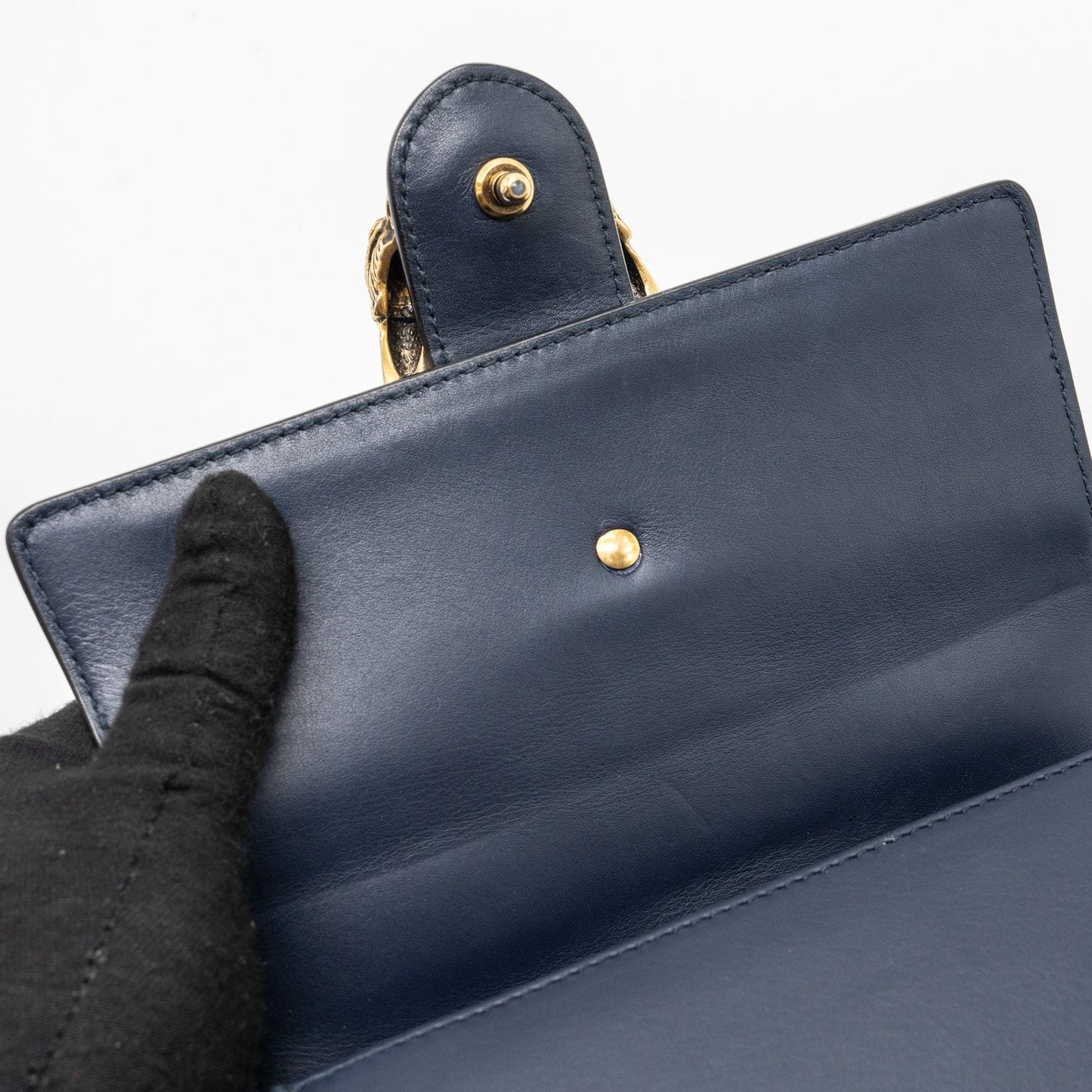 Gucci Dionysus Small Bamboo Handle Bag Calfskin Multicolour