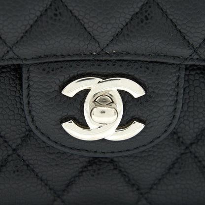 CHANEL MEDIUM CLASSIC DOUBLE FLAP CAVIER