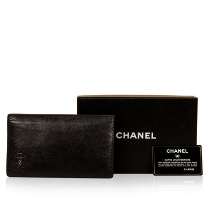 Chanel Camellia Flap Wallet