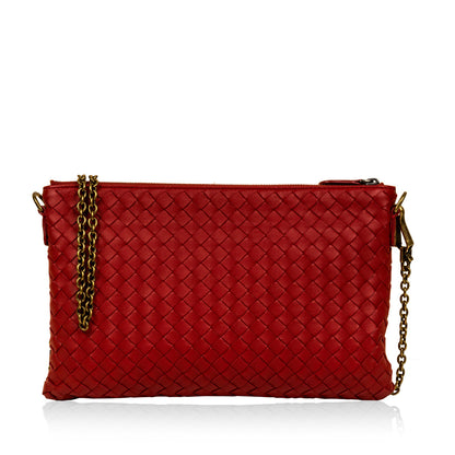Bottega Veneta Intrecciato Clutch on Chain