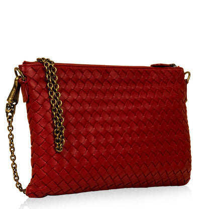 Bottega Veneta Intrecciato Clutch on Chain