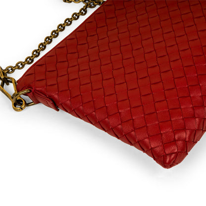 Bottega Veneta Intrecciato Clutch on Chain