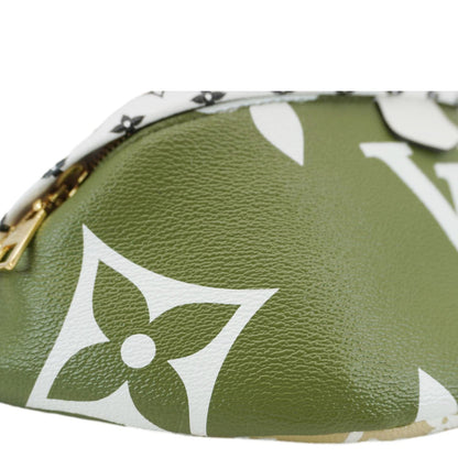 LOUIS VUITTON Monogram Giant Canvas Bum Bag Khaki Beige