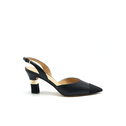 Chanel Size 36C Mid Heels Sling Back