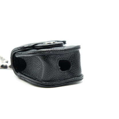 Chanel AirPods Case Caviar Black