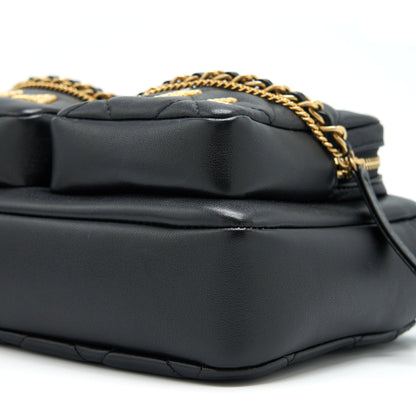 Chanel 22C Camera Bag Calfskin Black (Microchip)
