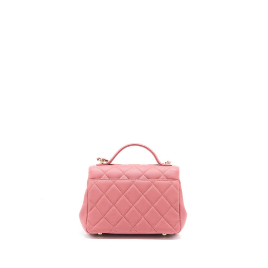 Chanel Small Business Affinity Caviar Pink L