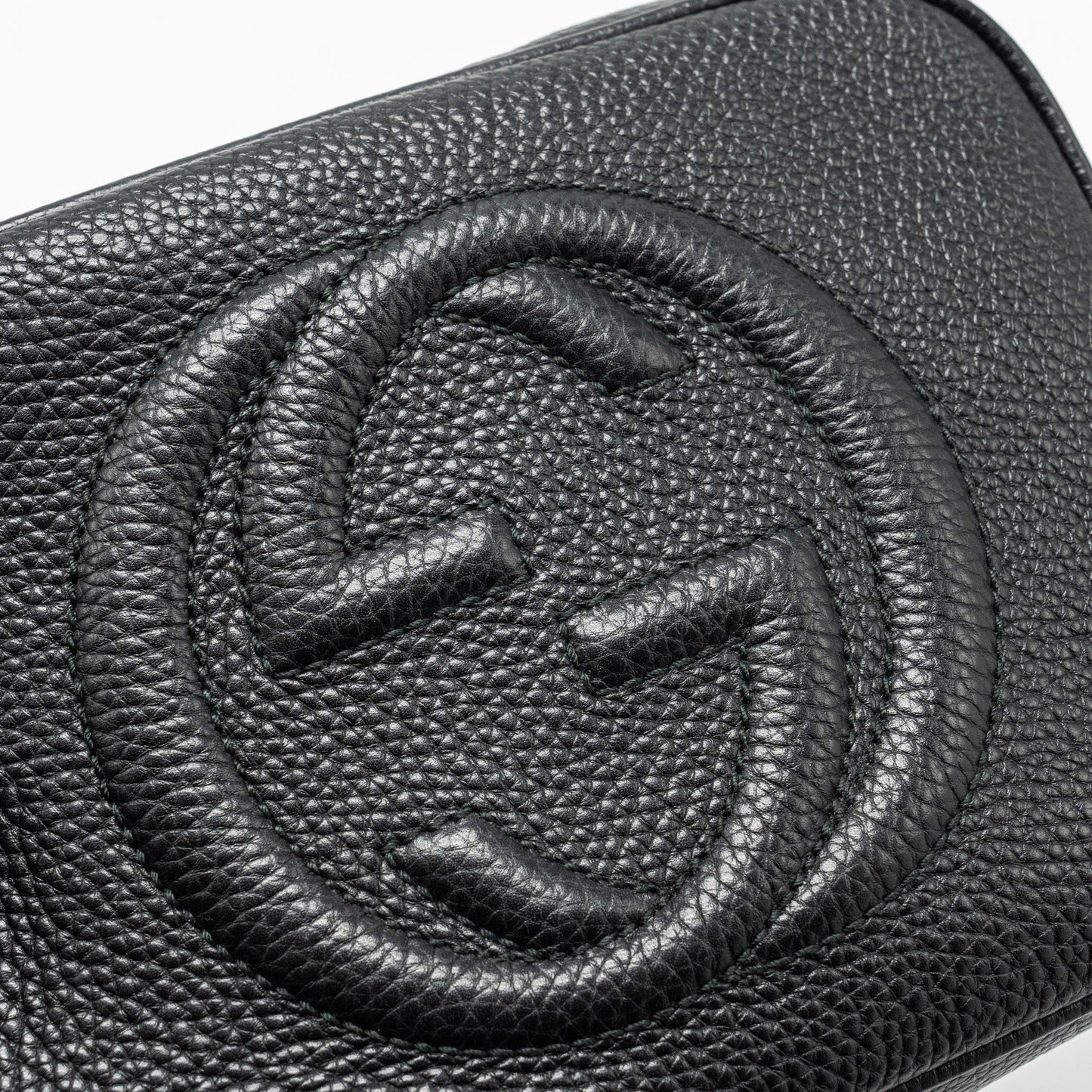 Gucci Disco Soho Camera Bag grained calfskin black