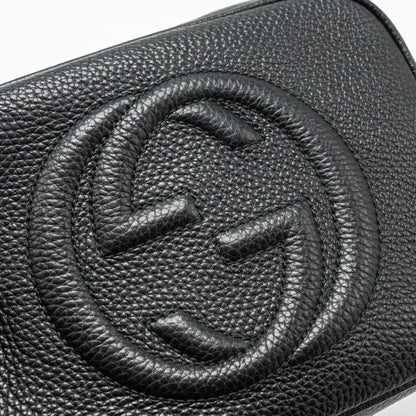 Gucci Disco Soho Camera Bag grained calfskin black