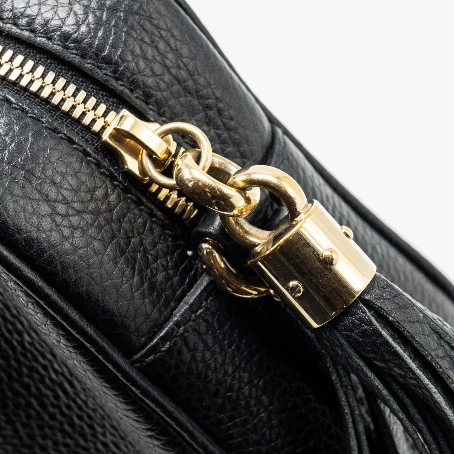 Gucci Disco Soho Camera Bag grained calfskin black