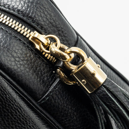 Gucci Disco Soho Camera Bag grained calfskin black