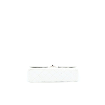 Chanel Medium Classic Flap Caviar White