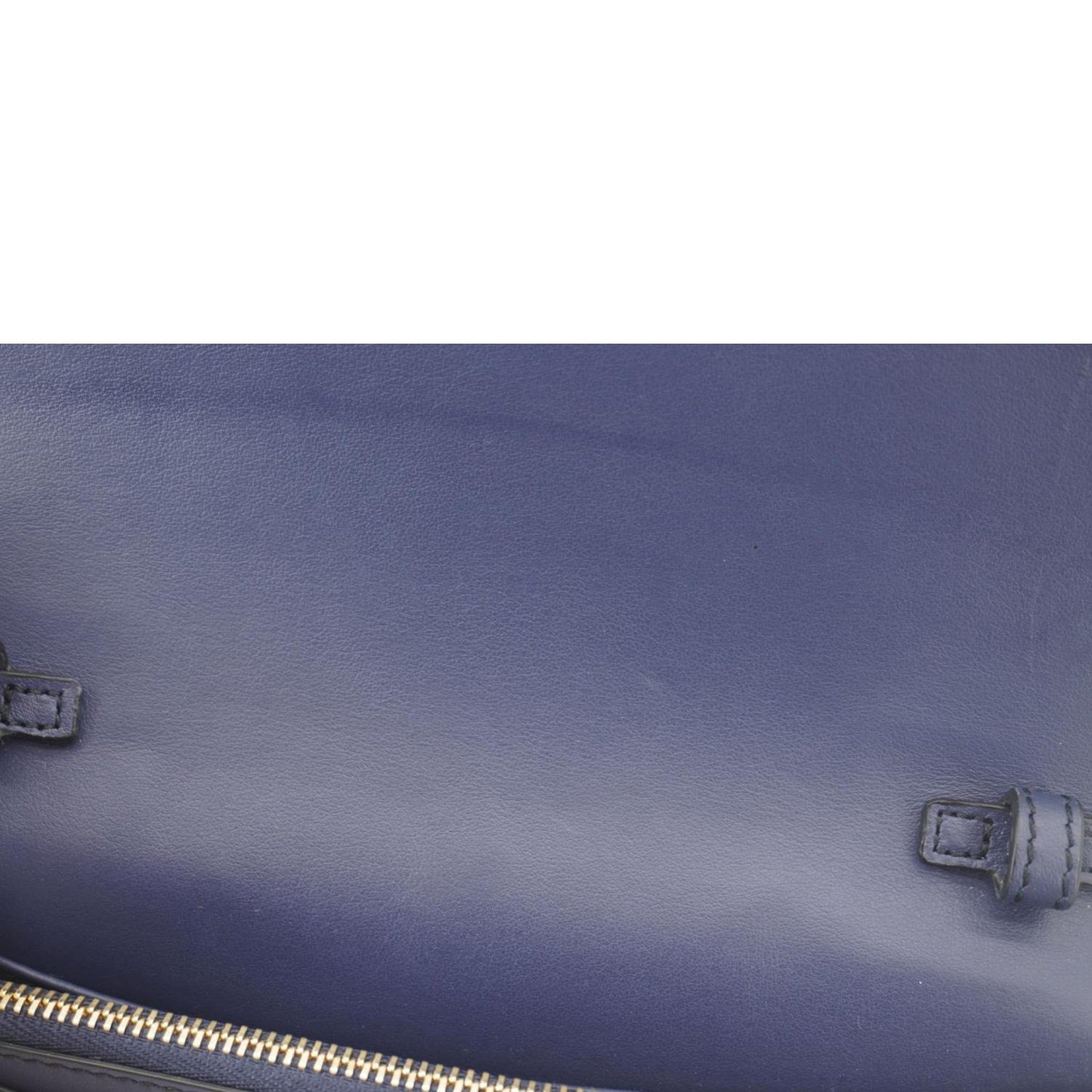 BURBERRY Hampshire Small House Check Crossbody Bag Navy Blue