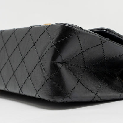 Chanel Mini 2.55 Reissue Aged Calfskin Black