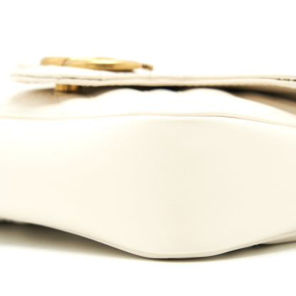 Gucci GG marmont super mini Bag White