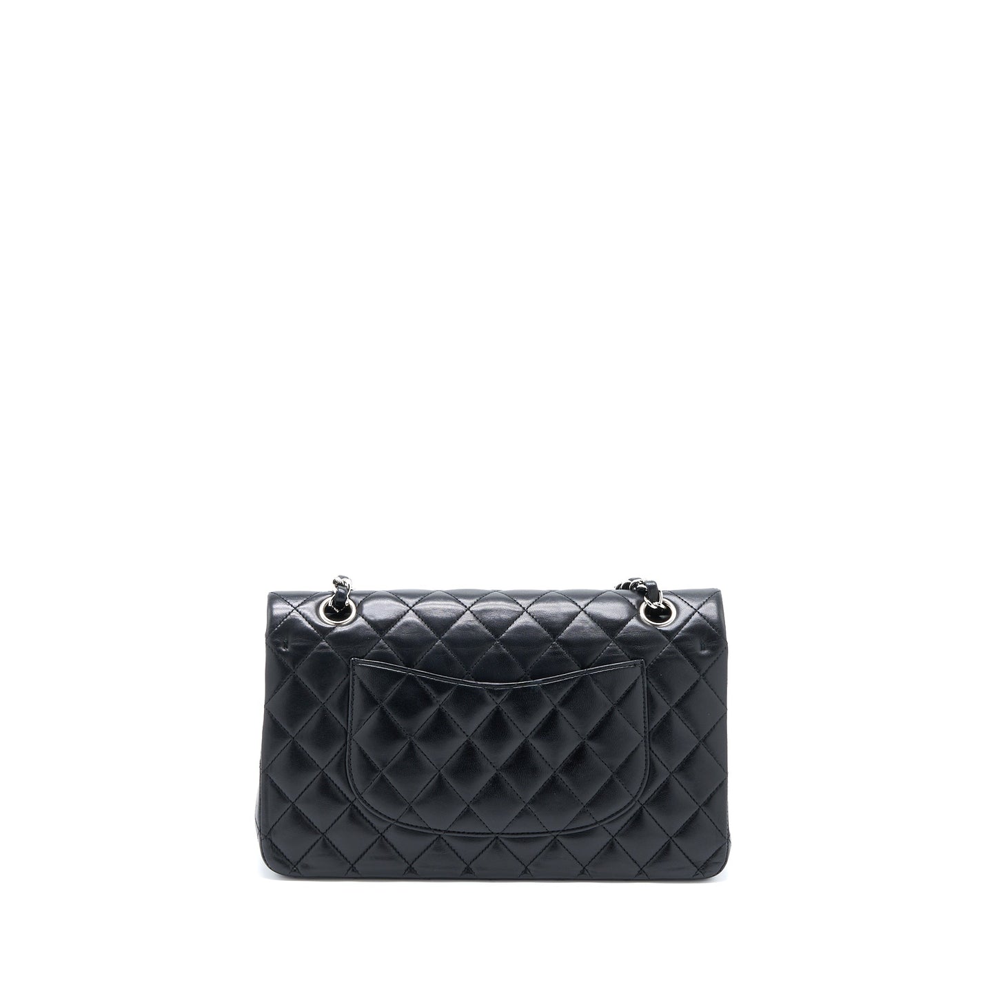 Chanel Medium Classic Double Flap Bag Lambskin Black
