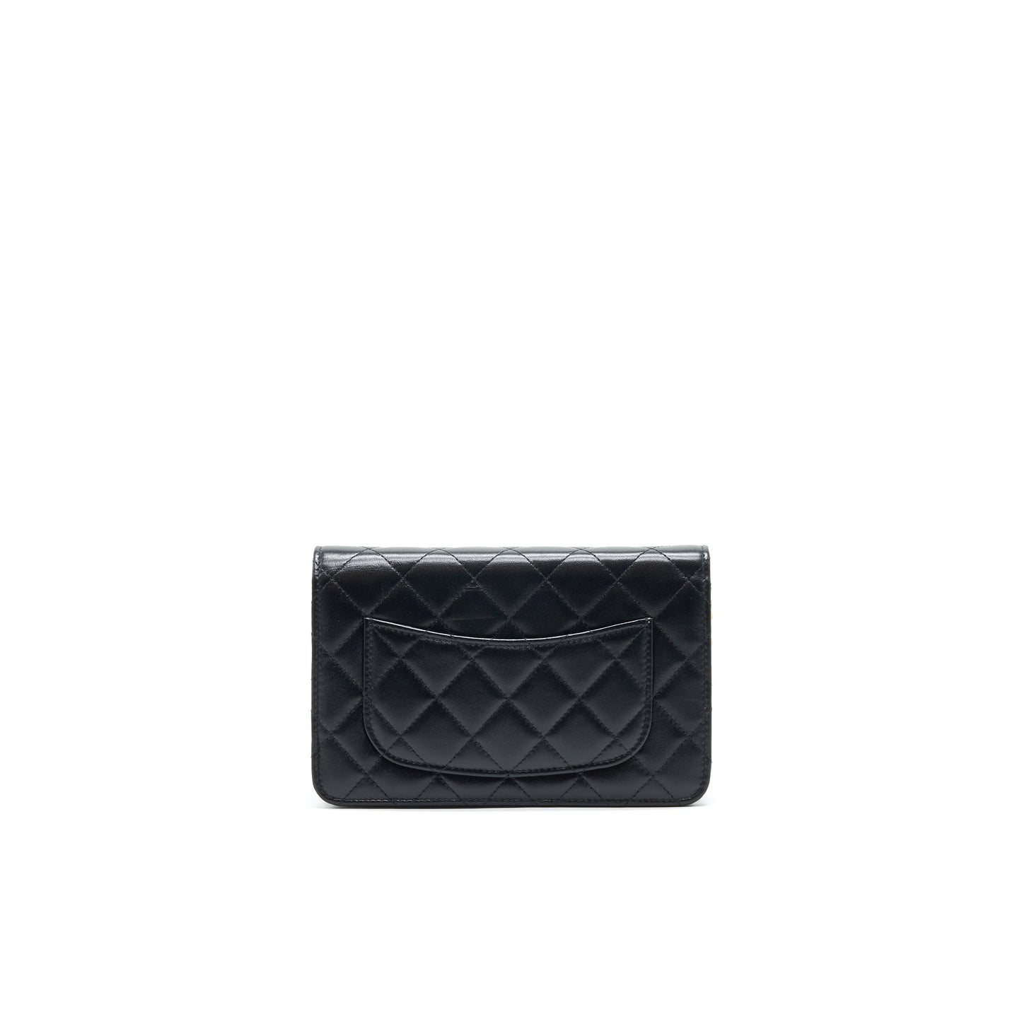 Chanel 2021 Seasonal Wallet on Chain black