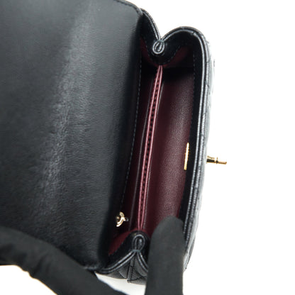 Chanel Mini Coco Handle 20cm Caviar Black L