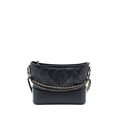 Chanel New Medium Gabrielle Hobo Bag Aged Smooth Calfskin Multicolour Hardware