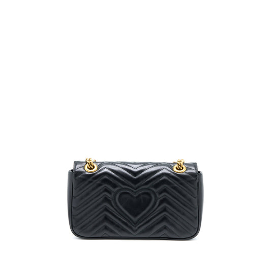 Gucci GG Marmont Small Matelasse Shoulder Bag Black