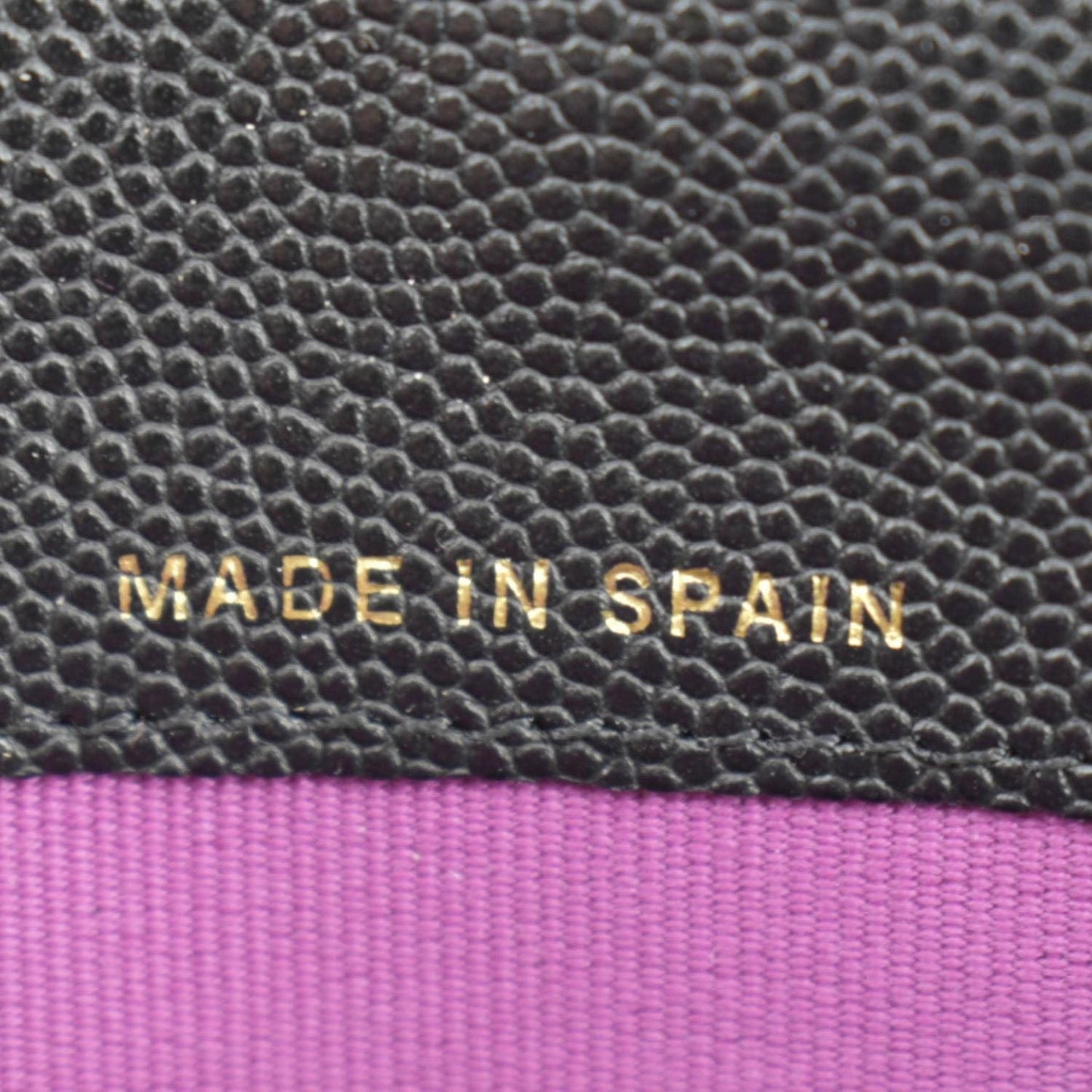 CHANEL Long Flap Quilted Caviar Wallet Black