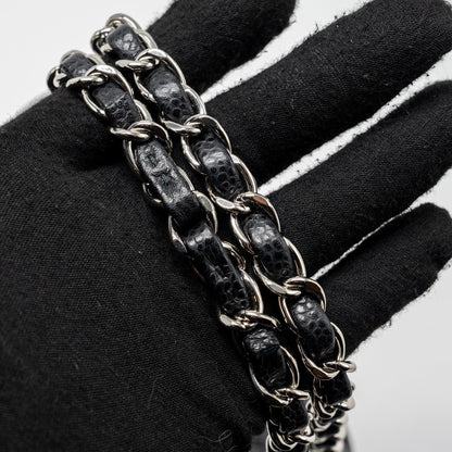 Chanel Medium Classic Double Flap Bag Caviar Black